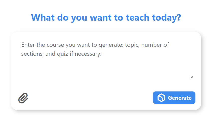 Dixeo Course Generator